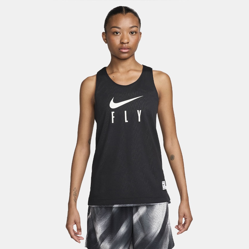 Nike Dri-FIT Swoosh Fly Γυναικείο Αμάνικο Διπλής Όψης