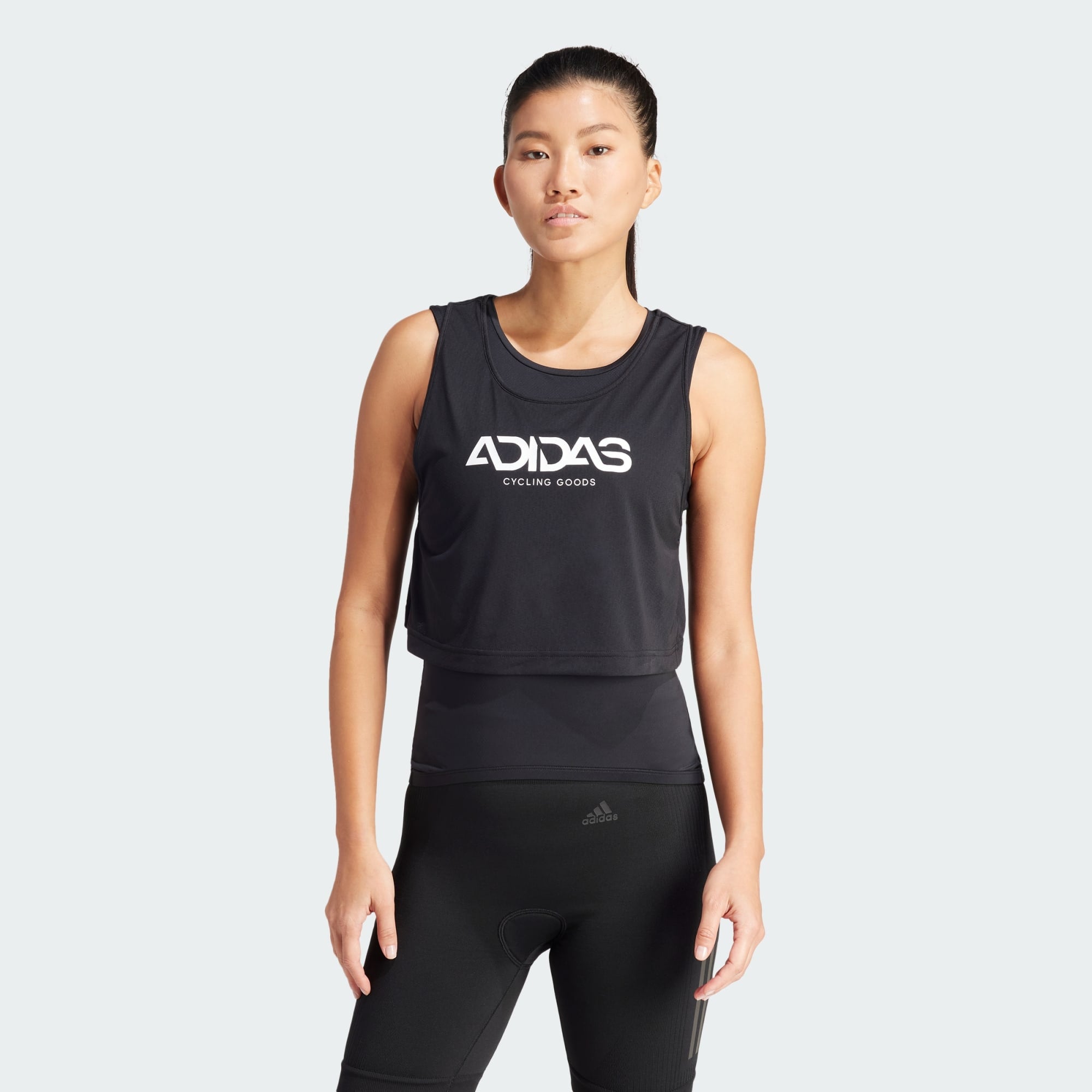  adidas The Aeroready 2-In-1 Cycling Top (9000196817_50724) 2025