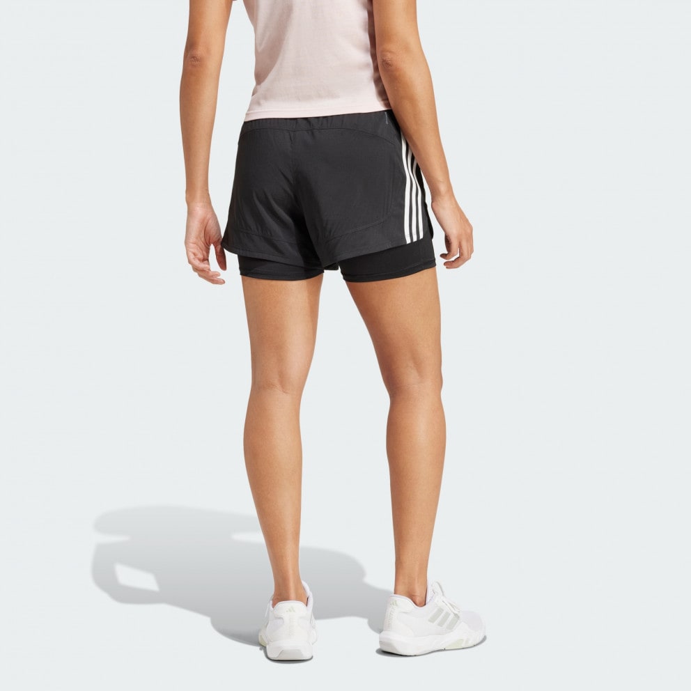 adidas Pacer 3-Stripes Training Woven Shorts