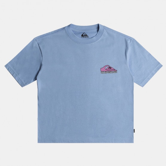 Quiksilver Take Us Back Logo Ss Yth Μπλουζα Παιδικ