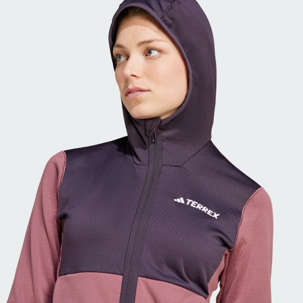 adidas Terrex Terrex Xperior Light Fleece Hooded Jacket