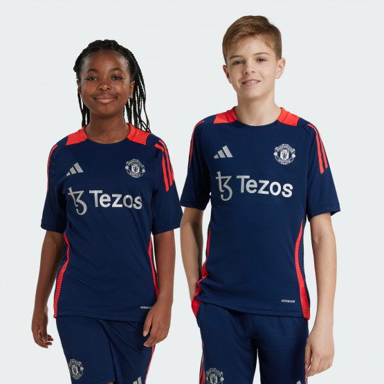 adidas Manchester United Tiro 24 Kids' Football Jersey