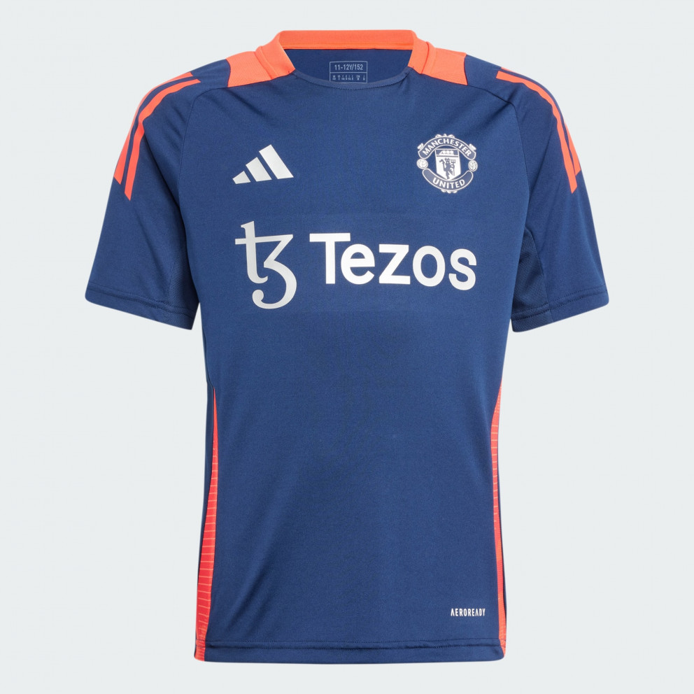 adidas Manchester United Tiro 24 Kids' Football Jersey