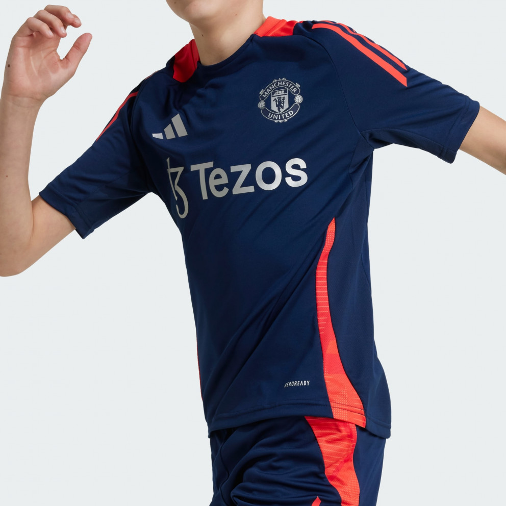 adidas Manchester United Tiro 24 Kids' Football Jersey