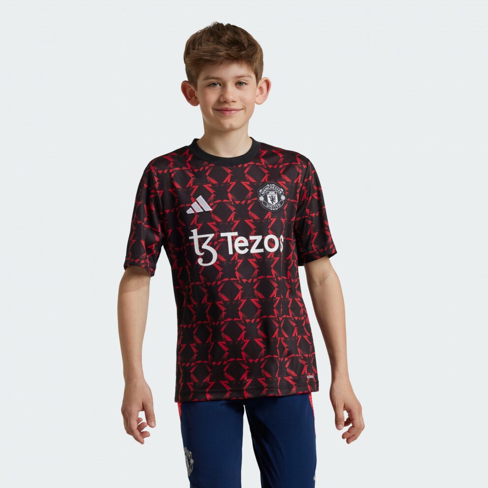 adidas Manchester United Pre-Match Kids' Football Jersey