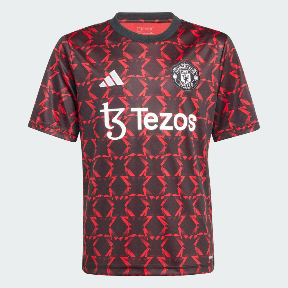 adidas Manchester United Pre-Match Kids' Football Jersey