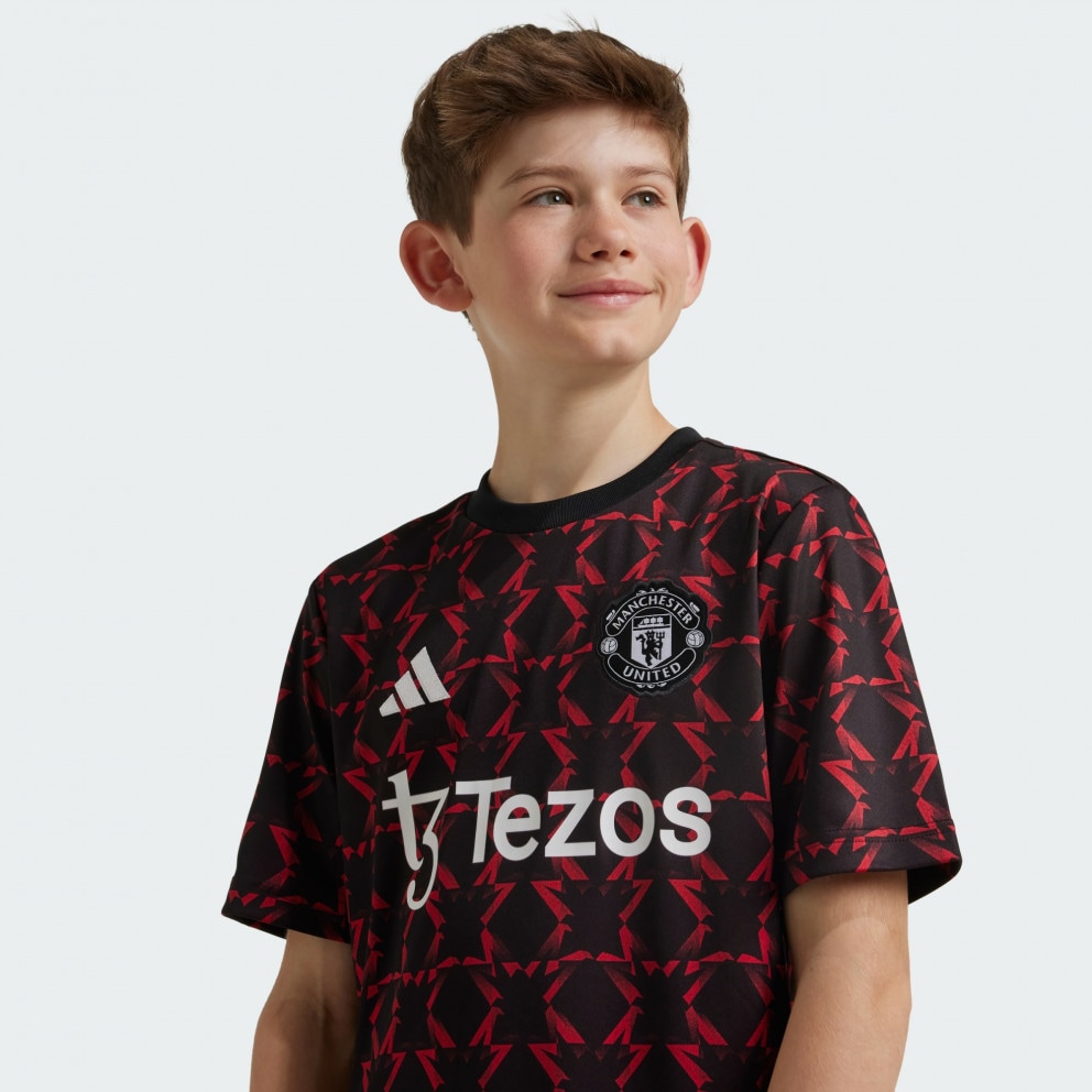 adidas Manchester United Pre-Match Kids' Football Jersey