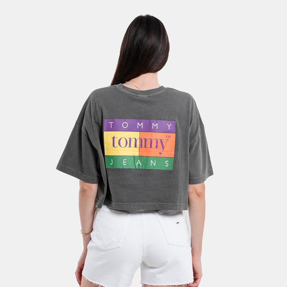 Tommy Jeans Summer Flag Γυναικείο T-shirt Cropped