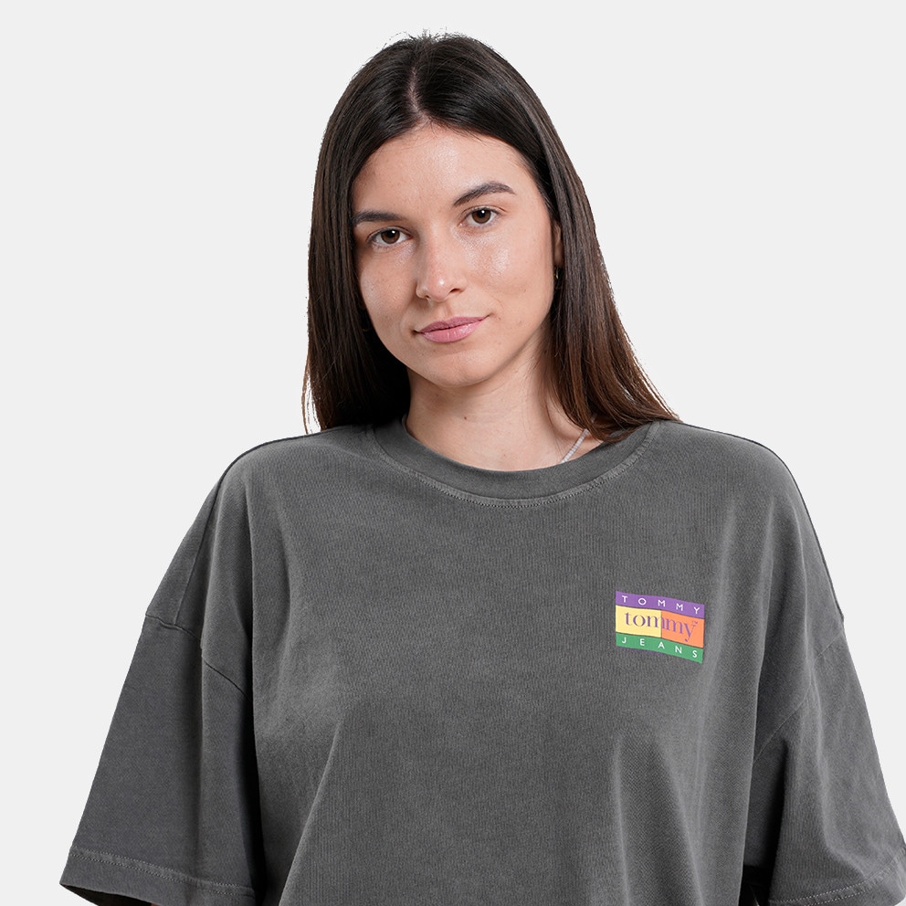 Tommy Jeans Summer Flag Γυναικείο T-shirt Cropped