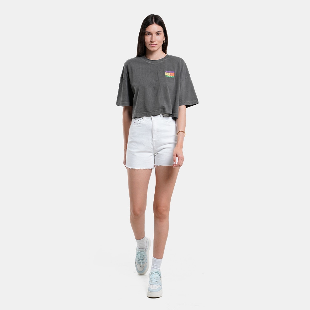 Tommy Jeans Summer Flag Γυναικείο T-shirt Cropped