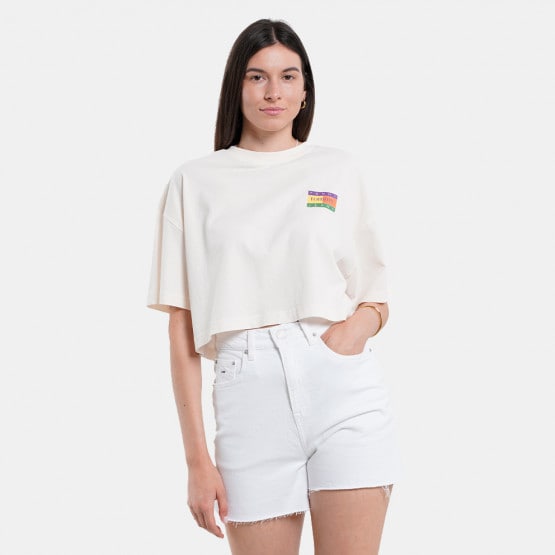 Tommy Jeans Summer Flag Women's  T-shirt Cropped