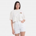 Tommy Jeans Summer Flag Γυναικείο T-shirt Cropped