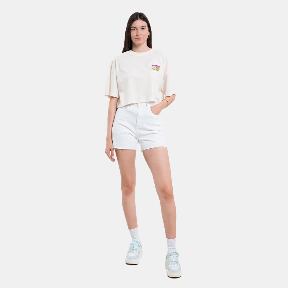 Tommy Jeans Summer Flag Γυναικείο T-shirt Cropped