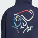 adidas Ajax Amsterdam Seasonal Doubleknit Ανδρική Μπλούζα με Κουκούλα