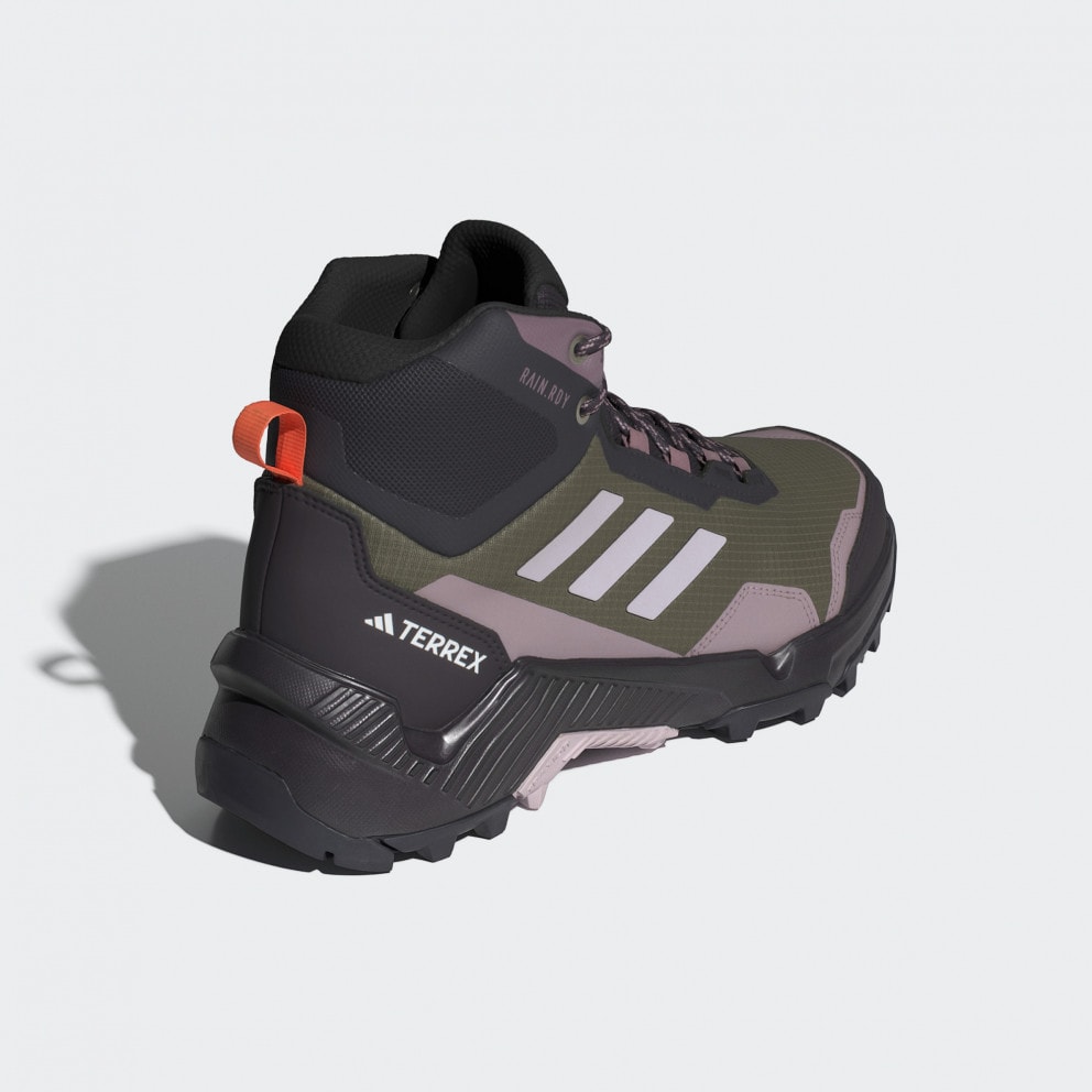 adidas Eastrail 2.0 Mid Rain.Rdy Hiking Shoes Olive Strata Silver Dawn Amber Tint ID3455