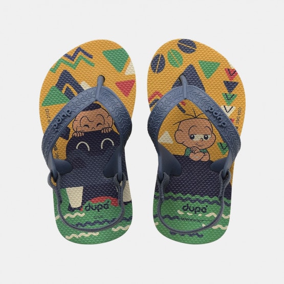 Dupe Turma Da Monica Infant's Flip Flops