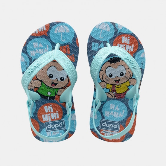 Dupe Turma Da Monica Infant's Flip Flops