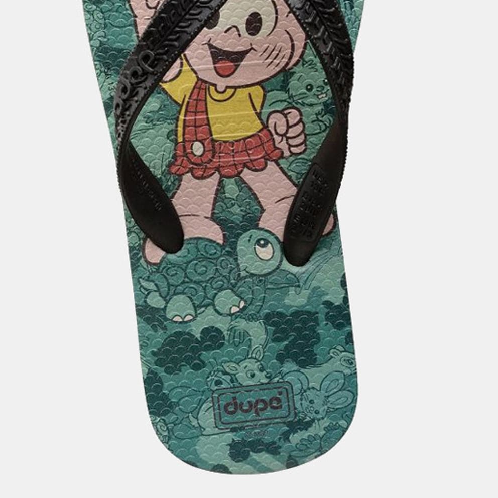 Dupe Turma Da Monica Kids' Flip Flops
