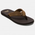 Quiksilver Carver Suede Core Μen's Flip Flops