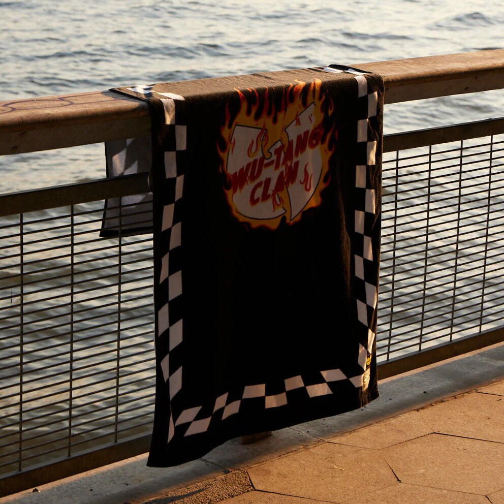 Slowtide Blocks On Fire Towel