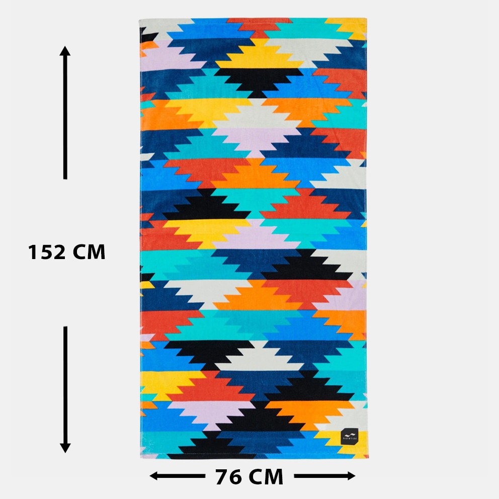 Slowtide Stacked - Deep Pacific Towel