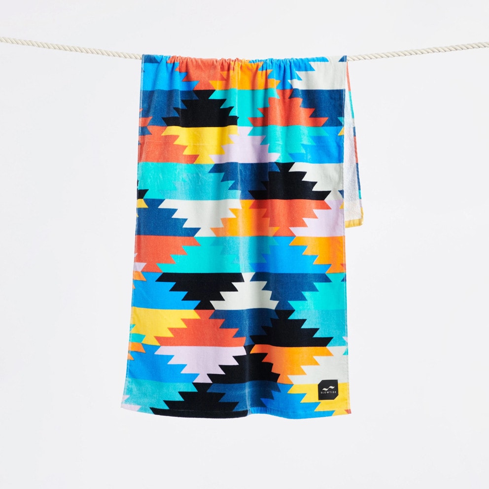 Slowtide Stacked - Deep Pacific Towel