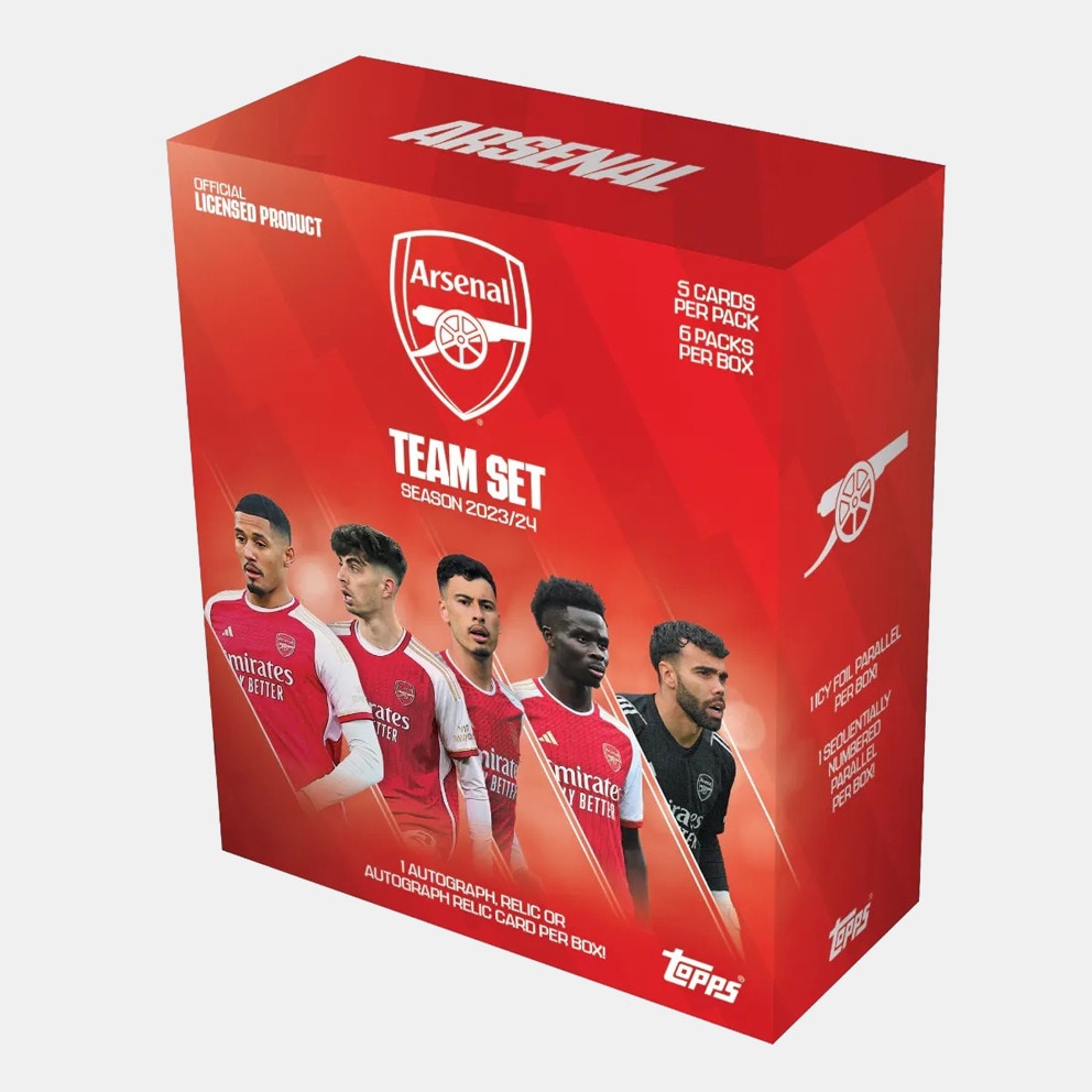 Panini Topps Arsenal FC 2023/24 Team Set