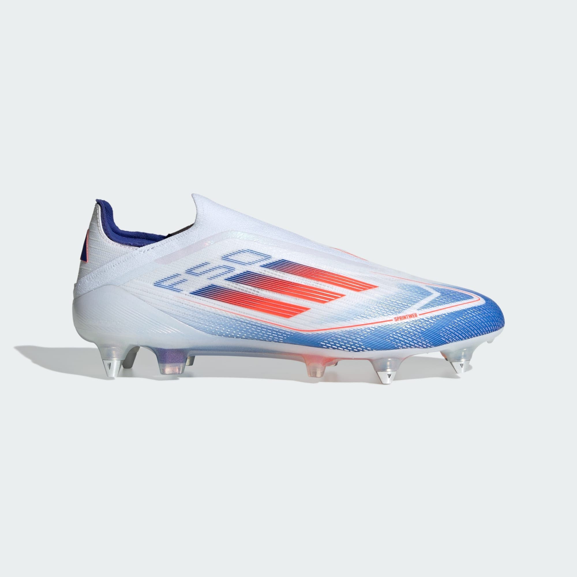 adidas F50 Elite Laceless Soft Ground Unisex Football Boots White IF1319