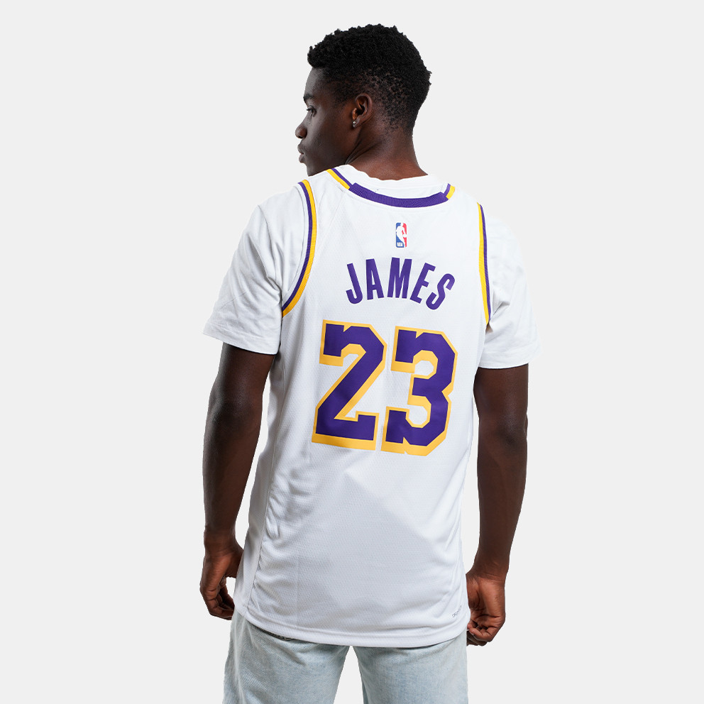 Nike NBA Dri-FIT LeBron James Los Angeles Lakers Basketball Jersey