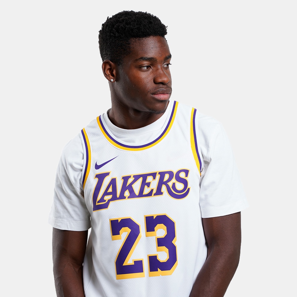 Nike NBA Dri-FIT LeBron James Los Angeles Lakers Basketball Jersey