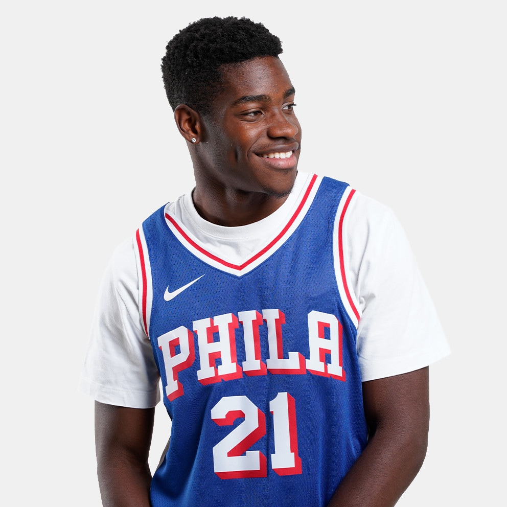 Nike NBA Dri-FIT Joel Embiid Philadelphia 76ers 2023/24 Icon Edition Basketball Jersey