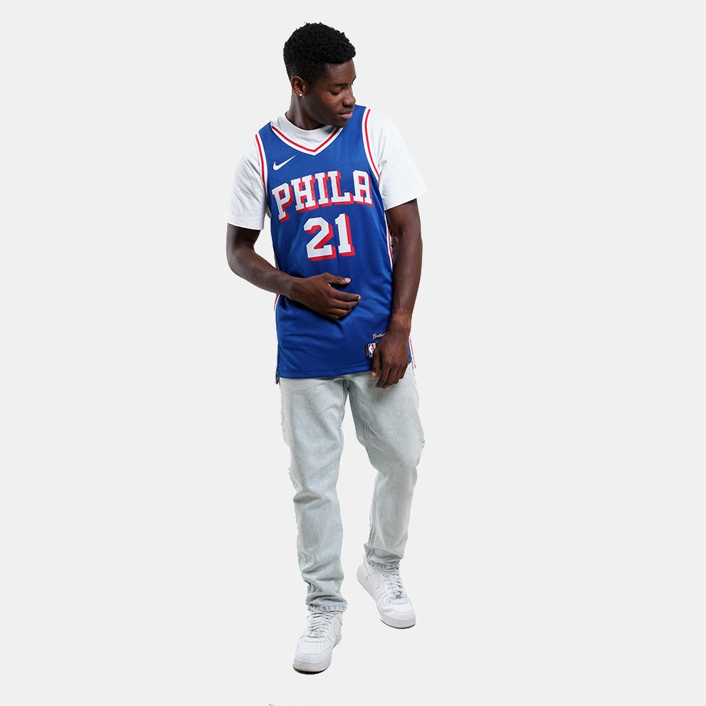 Nike NBA Dri-FIT Joel Embiid Philadelphia 76ers 2023/24 Icon Edition Basketball Jersey