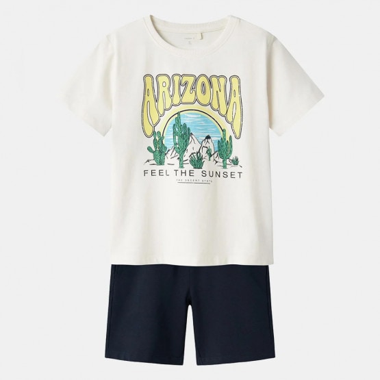 Name it Nkmjunik Ss Shorts Set Pb
