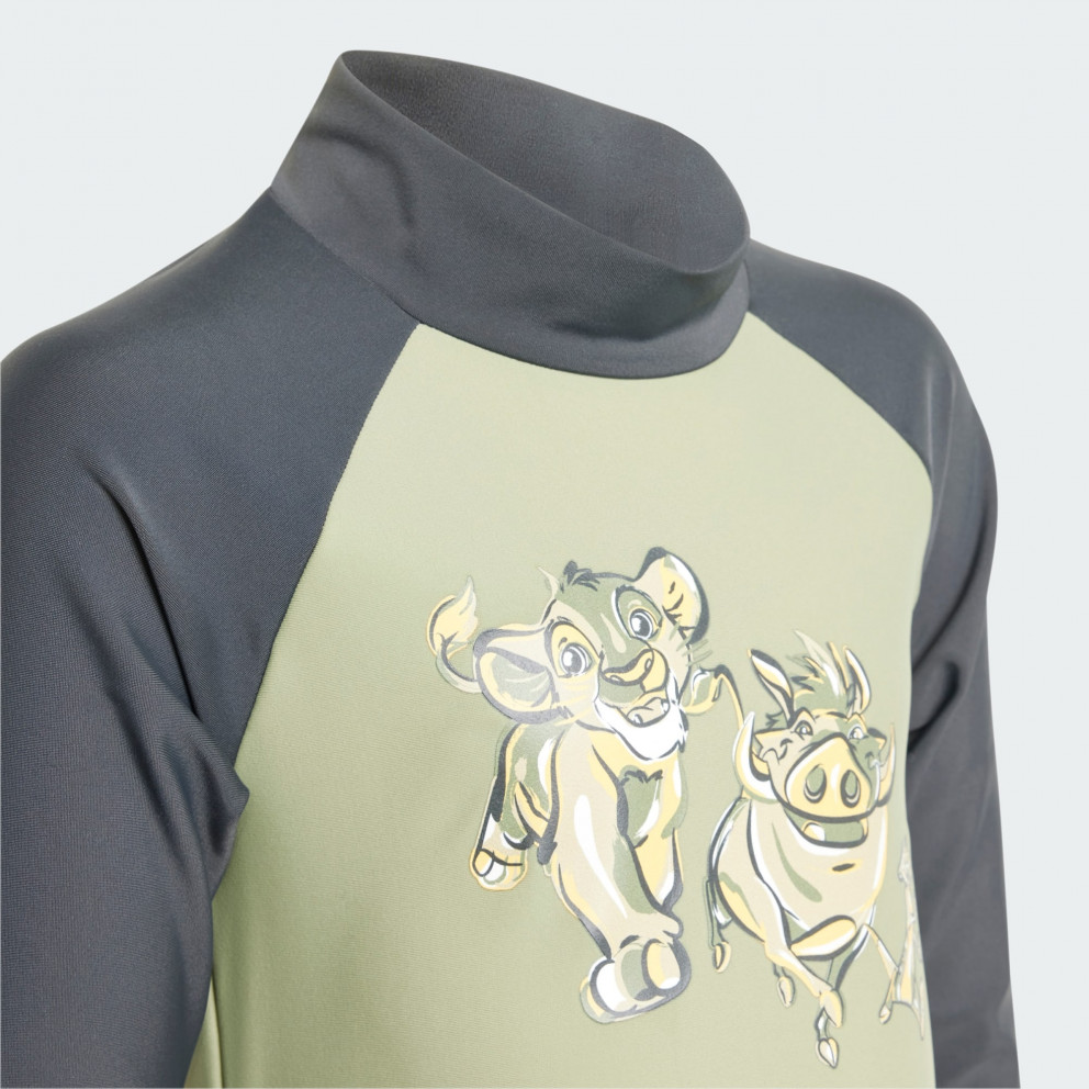 adidas X Disney Lion King Rashguard Παιδική Mπλούζα UV