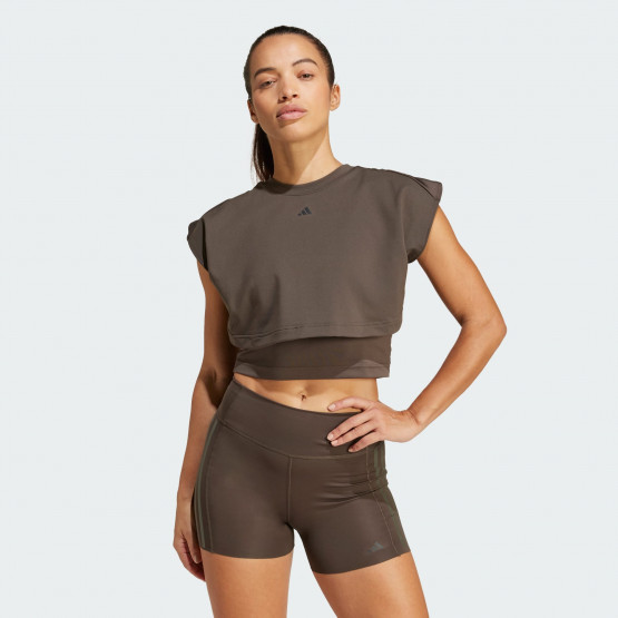 adidas Power Boxy French Terry 3-Stripes Women's Tank Top