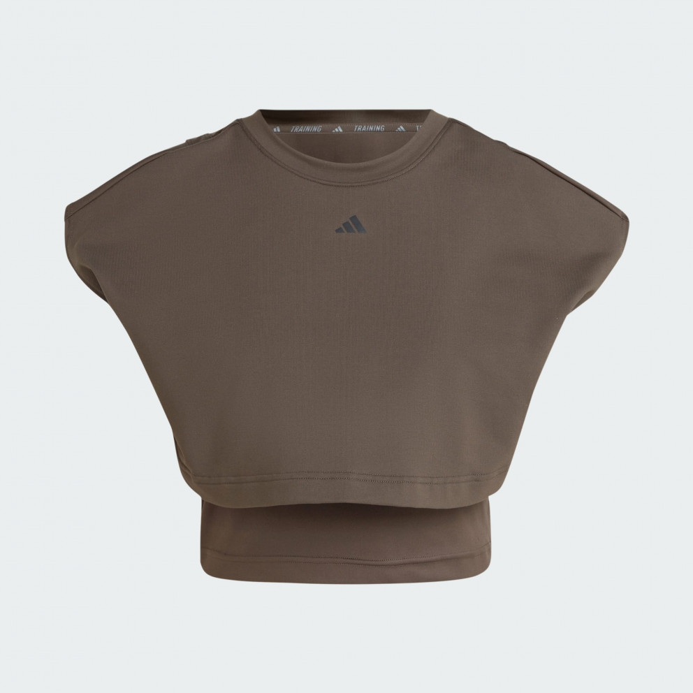 adidas Power Boxy French Terry 3-Stripes Women's Tank Top