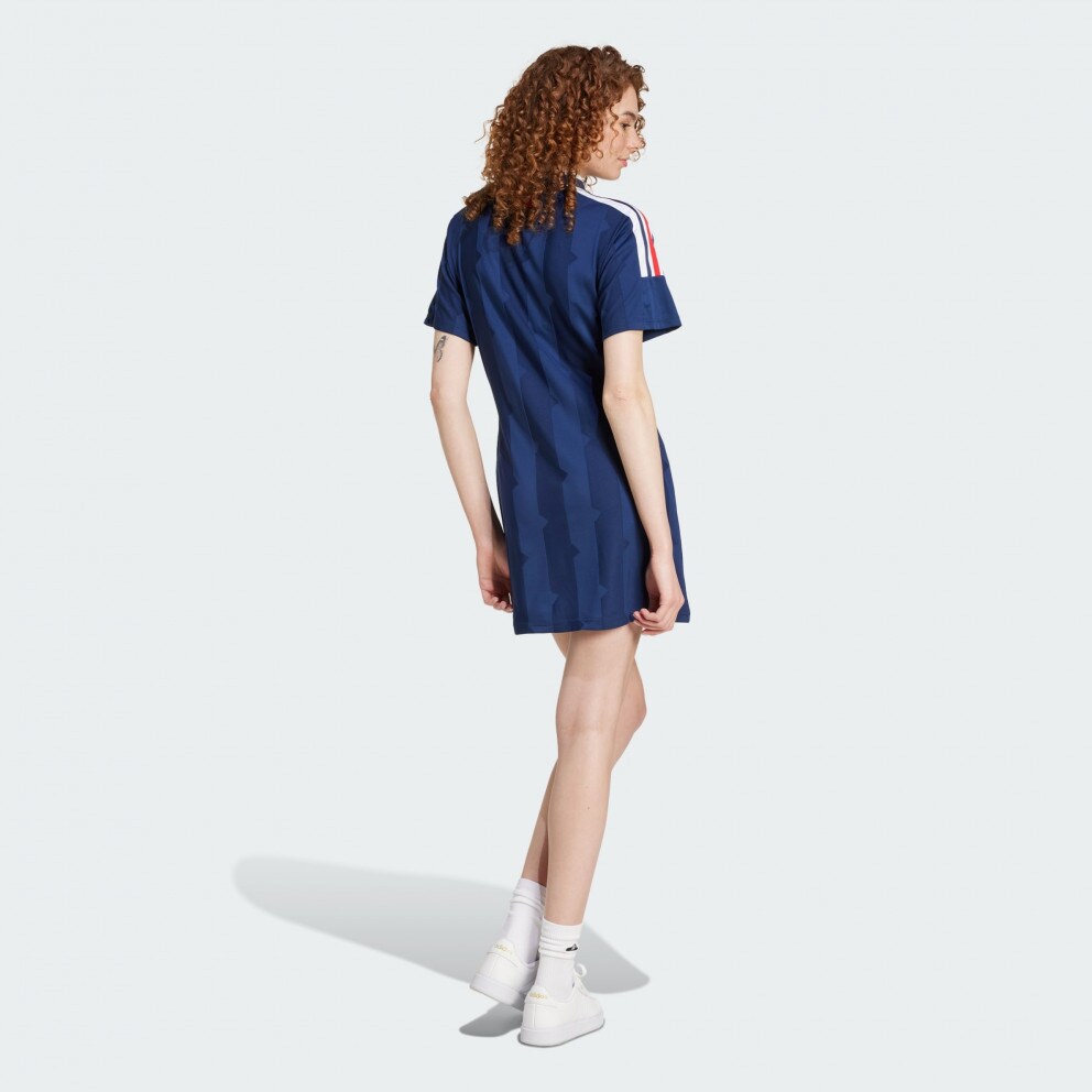 adidas Tiro Cut 3-Stripes Jacquard Γυναικείο Φόρεμα