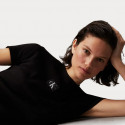 Calvin Klein Woven Label Rib Baby Γυναικείο T-shirt