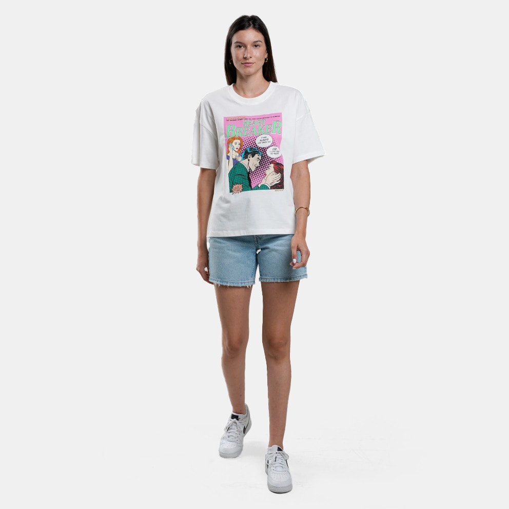 Only Onlcarly S/S Magasin Top Box Jrs
