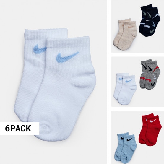 Nike Swooshfetti 6Pk Ankle Sock