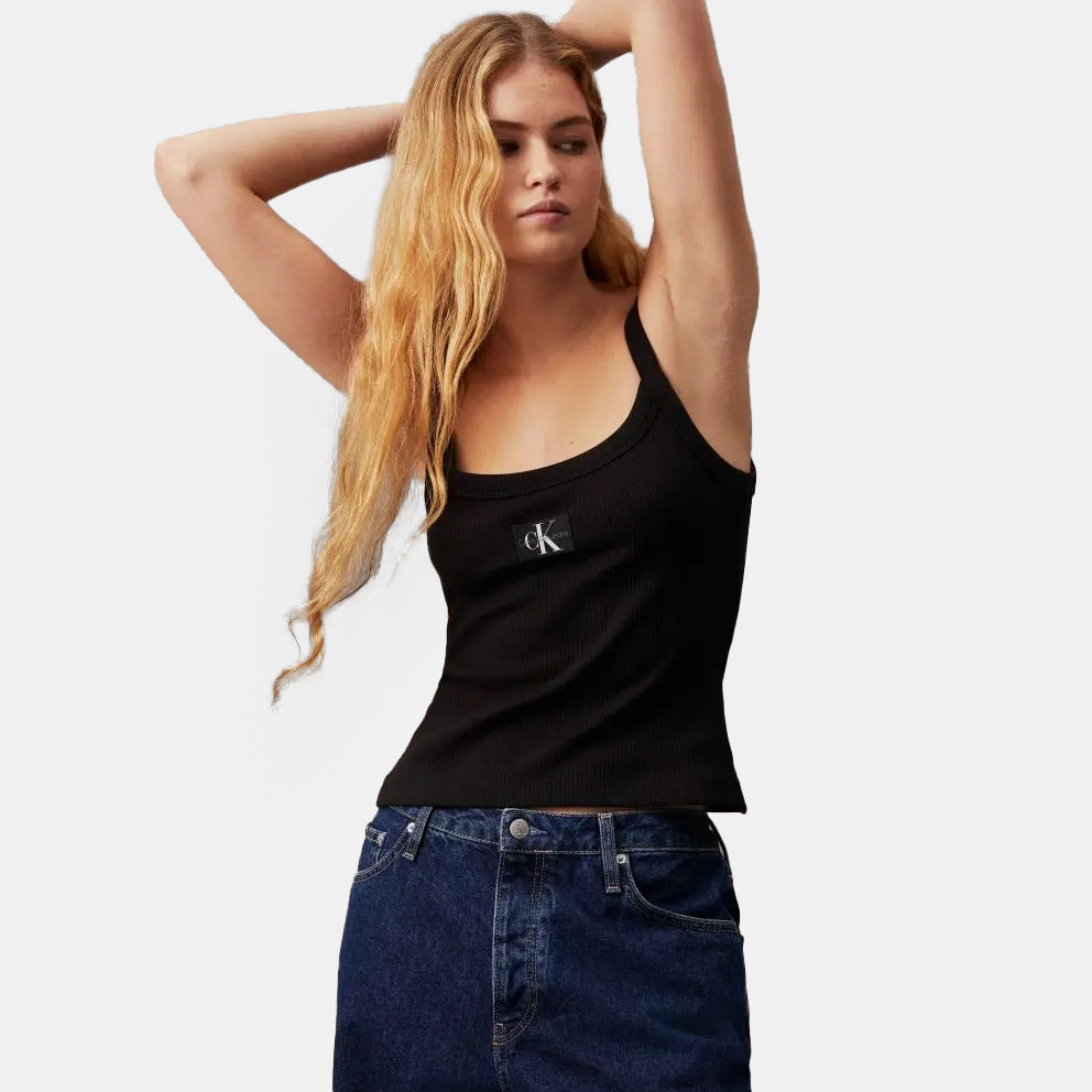 Calvin Klein Calvin Klein Woven Label Rib Tank (9000197998_68372)