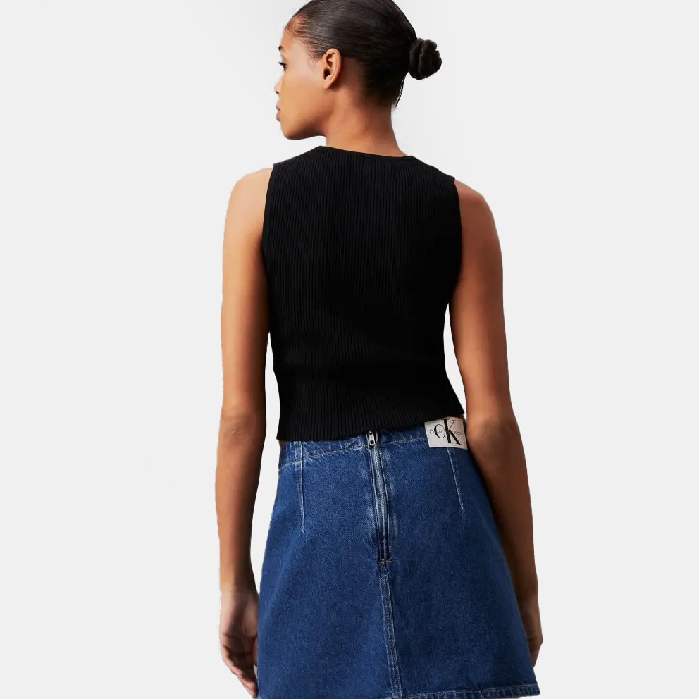 Calvin Klein Woven Label Women's Tank Top