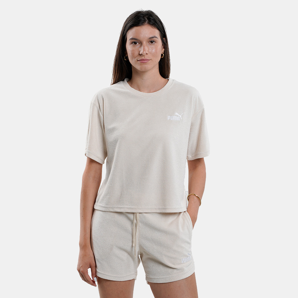  Puma Ess Elevated Relaxed Cropped Tee (9000162977_71747) 2025
