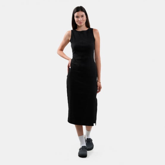 Calvin Klein Seaming Long Rib Dress