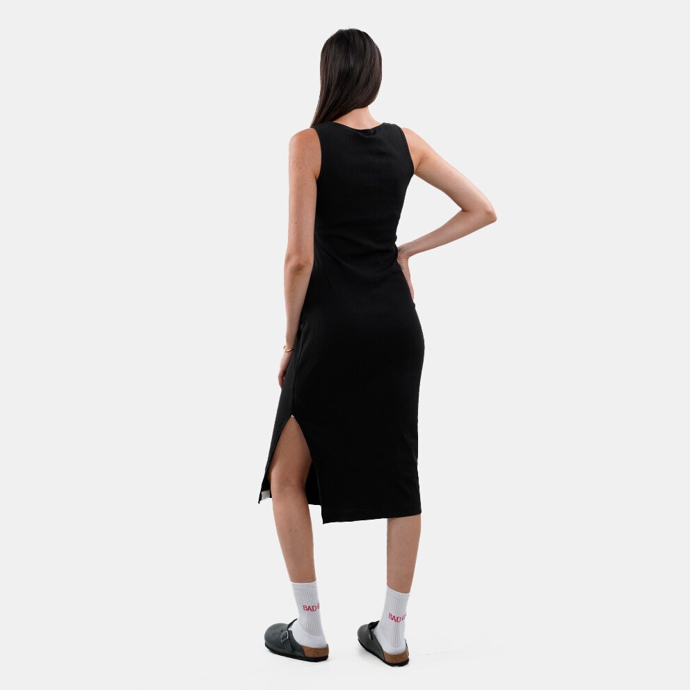 Calvin Klein Seaming Long Rib Dress