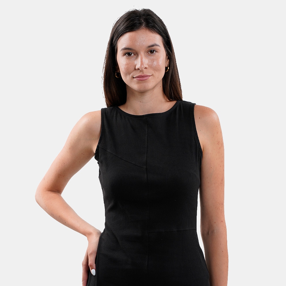 Calvin Klein Seaming Long Rib Dress