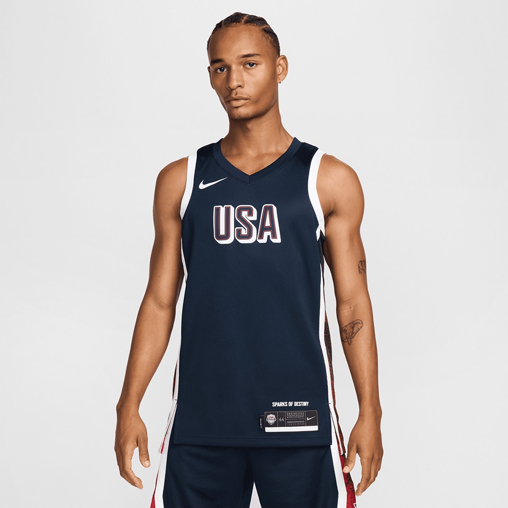 Nike Dri-FIT USA Olympics 2024 Limited Road Μπασκετική Φανέλα