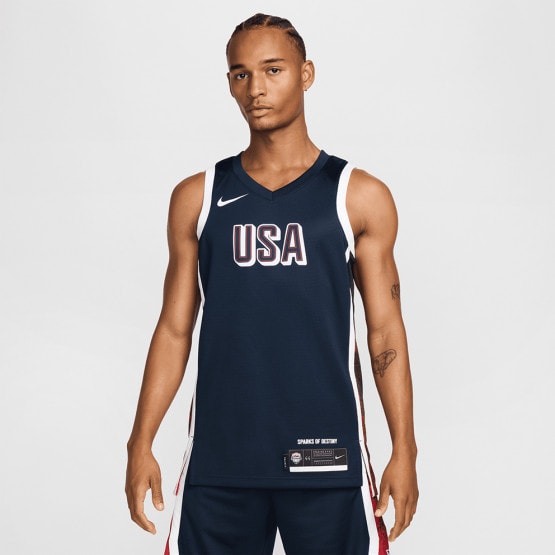 Nike Dri-FIT USA Olympics 2024 Limited Road Μπασκετική Φανέλα
