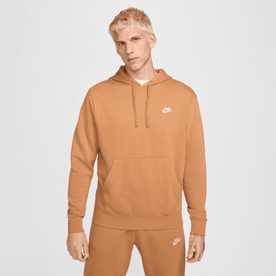 Nike Sportswear Club Fleece Ανδρική Μπλούζα με Κουκούλα