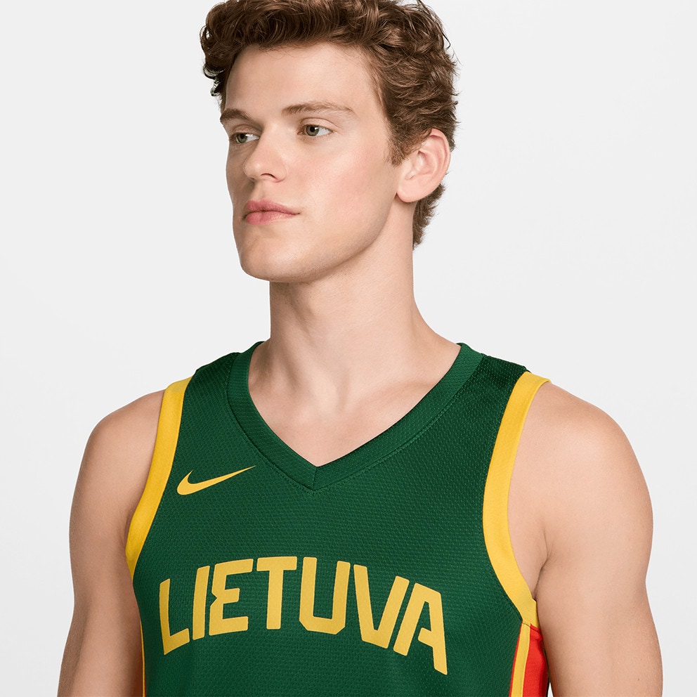 Nike Dri-FIT Lithuania Olympics 2024 Limited Road Μπασκετική Φανέλα